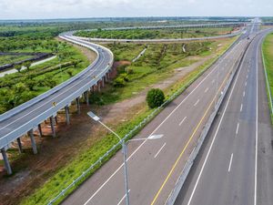 Wow! Penampakan Terkini Tol Simpang Indralaya-Prabumulih