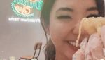 10 Potret Gisella Anastasia Saat Cicip Durian dan Makan Nasi Bungkus