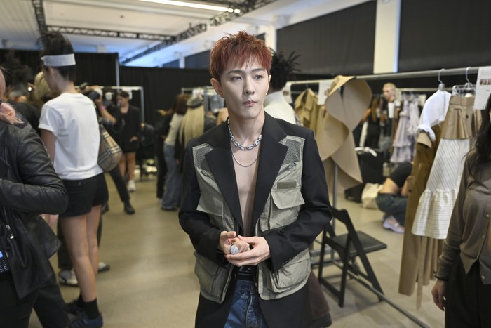 NEW YORK, NEW YORK - SEPTEMBER 13: Kim Donghyuk attends the Concept Korea Spring/Summer 2023 fashion show during September 2022 New York Fashion Week: The Shows at Gallery at Spring Studios on September 13, 2022 in New York City. (Photo by Roy Rochlin/Getty Images for Concept Korea)