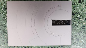 Desainnya bertema luar angkasa. Foto: Adi Fida Rahman/detikINET