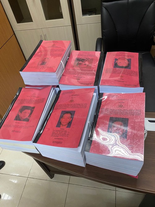 Berkas perkara dugaan merintangi penyidikan dengan tersangka Irjen Ferdy Sambo dkk (dok. Kejaksaan Agung)