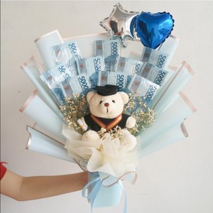 Rekomendasi Bucket Wisuda untuk Cowok yang Unik, Isi Cokelat Hingga Uang
