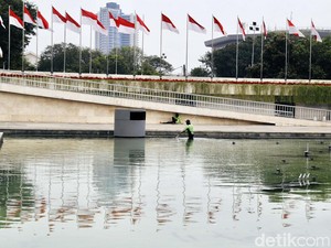 Jalan Sekitar Lapangan Banteng Ditutup Jelang Perayaan Imlek Nasional