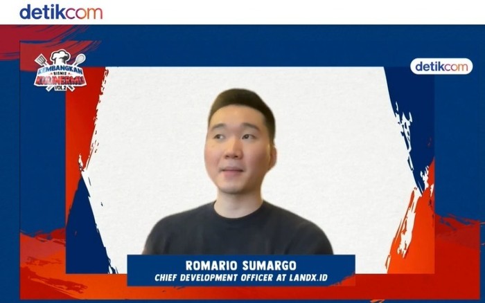Chief and Development Officer at Landix.id Romario Sumargo
