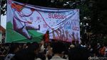 Potret Aksi Damai-Panggung Rakyat Demo BBM di Malioboro Jogja