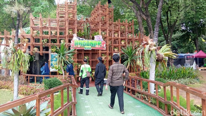 Festival Flona 2022 di Taman Lapangan Banteng, Jakarta Pusat.