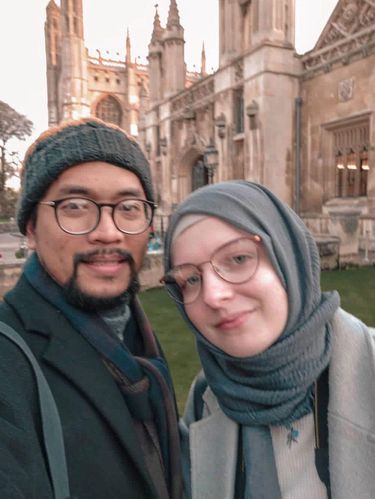 Foto pasangan Rihan Valuzi dan Annie.