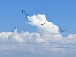 Imajinasi Awan yang Keren dan Bikin Gemes