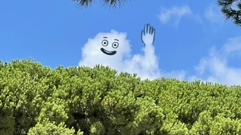 “Saya mengambil foto mereka dan dengan iseng menggambar garis pensil yang sangat sederhana pada mereka dan mempostingnya di Twitter dan Instagram,” jelasnya. Foto: Instagram/adailycloud by Chris Judge