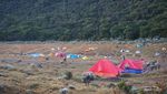 Indahnya Pagi di Alun-alun Surya Kencana Gunung Gede