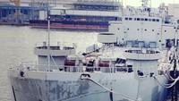 Kapal ini dilelang oleh KPKNL Surabaya dan dilakukan secara tertutup. Foto: Dok. DJKN