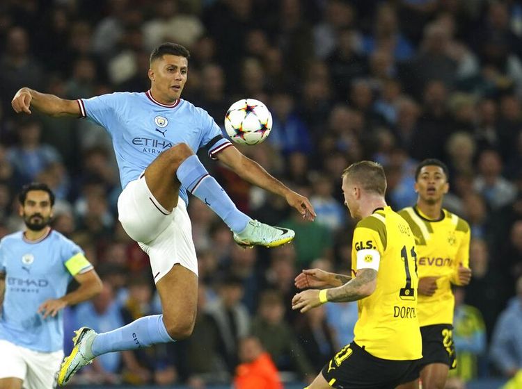 Momen Dramatis, Manchester City Menang Tipis Lawan Dortmund 2-1