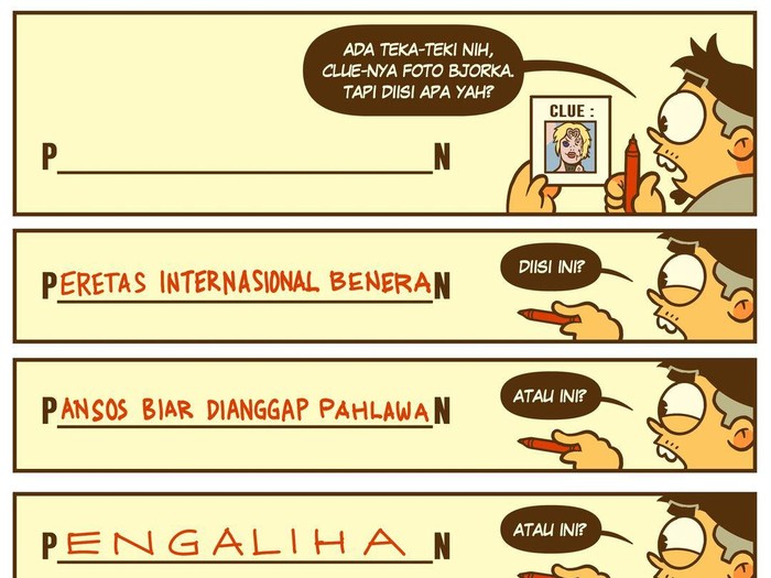 Komik Bjorka Karya Komikus Haryadhi/ Kostumkomik