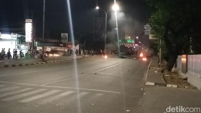 Kondisi Jalan Urip Sumoharjo Makassar.
