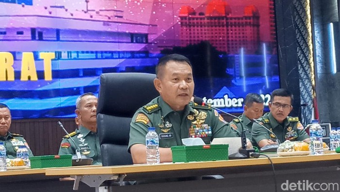 KSAD Jenderal Dudung Abdurachman (Wildan N/detikcom)