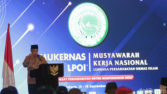 Lembaga Persahabatan Ormas Islam (LPOI) gelar Mukernas di Jakarta. Mukernas LPOI mengambil tema 