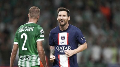 Gawang yang Paling Sering Dijebol Messi di Liga Champions Adalah...