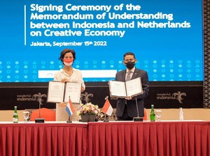 Sepakat Majukan Ekonomi Kreatif, Indonesia Teken MoU dengan Belanda