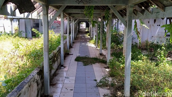 Penampakan bangunan eks RSUD Kebumen, Kamis (15/9/2022).