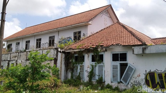 Penampakan bangunan eks RSUD Kebumen, Kamis (15/9/2022).