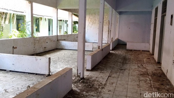 Penampakan bangunan eks RSUD Kebumen, Kamis (15/9/2022). Penampakan bangunan eks RSUD Kebumen, Kamis (15/9/2022).