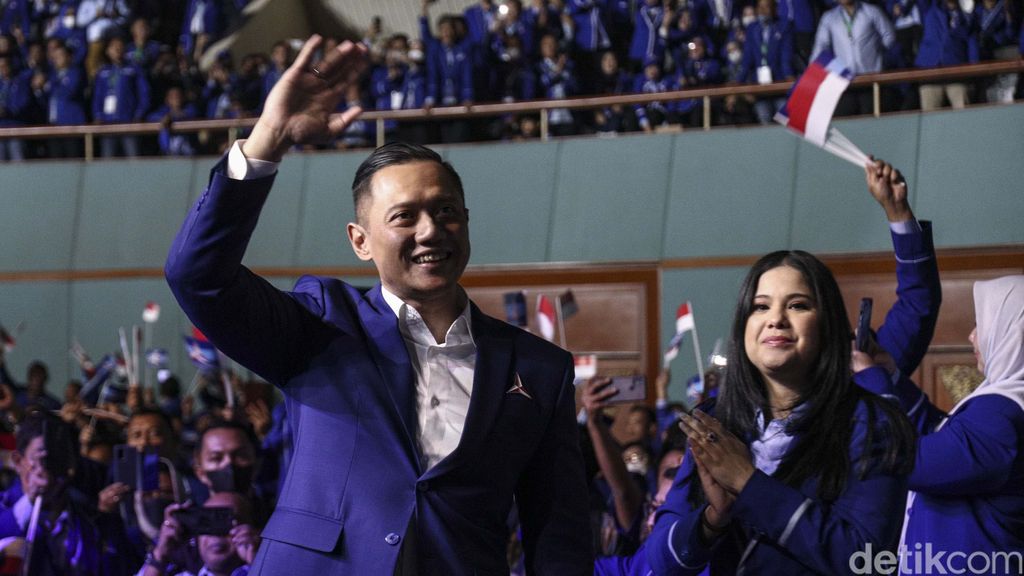 Partai Demokrat gelar rapat pimpinan nasional (Rapimnas) 2022. Rapimnas mengagendakan pidato kebangsaan Ketum Demokrat Agus Harimurti Yudhoyono (AHY).