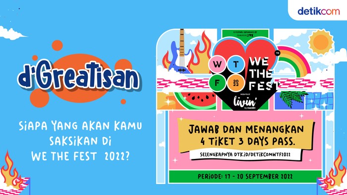 Cover Kuis We The Fest