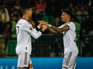 Ronaldo Cetak Gol, Man United Menang 2-0 Atas Sheriff