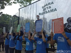 Demo di Balkot DKI, Warga Minta Anies Jalankan Putusan soal Polusi Udara