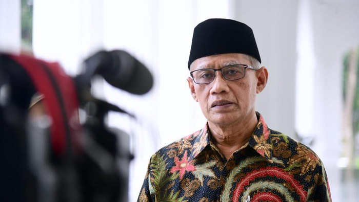 Haedar Nashir dan pengurus PP Muhammadiyah bertemu Jokowi di Istana