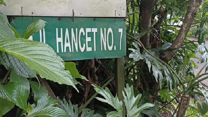 Jalan Hancet di Cianjur.