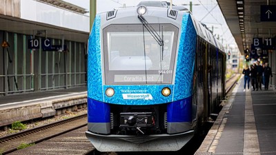 Wow! Jerman Punya Kereta Hidrogen Lho Begini Bentuknya