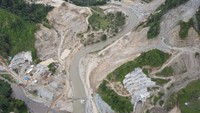 PT Hutama Karya (Persero) mempercepat pembangunan beberapa bendung dan bendungan dengan target penyelesaian pada tahun 2023-2025. Salah satunya Bendungan Bulango ini.