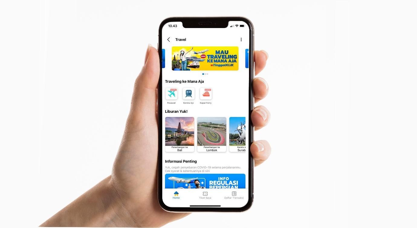 Pesan Tiket di Klik Indomaret