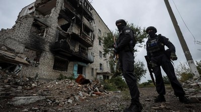Begini Situasi Kota Izium usai Direbut Kembali Pasukan Ukraina