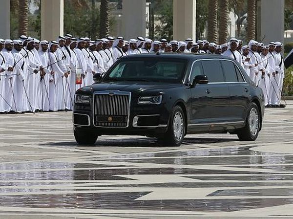 Begini Kecanggihan Senat Aurus, Mobil Vladimir Putin yang Kebal Bom