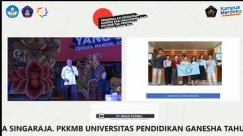 Tangkapan layar WR III Larang Mahasiswa Undiksha Berorganisasi di Luar Kampus