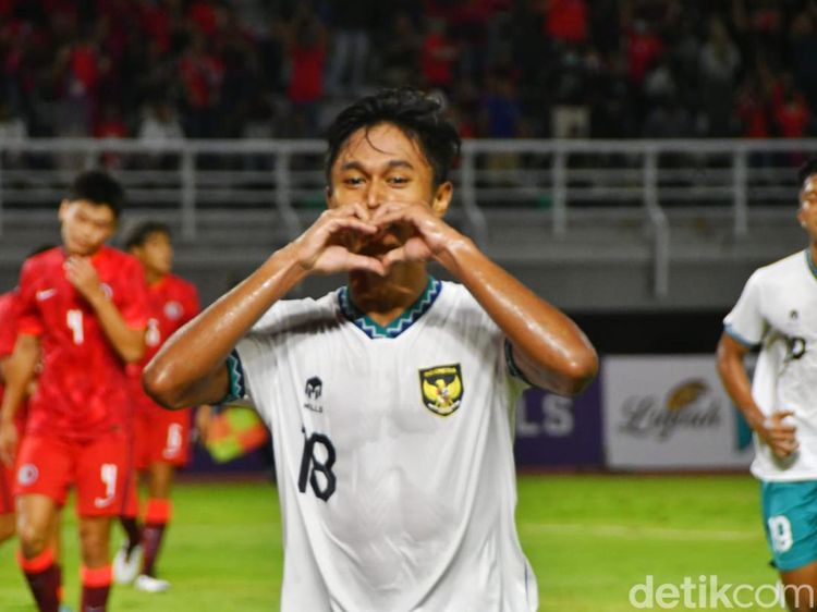 Foto: Ganasnya Indonesia, Kini Bungkam Hong Kong Lima Gol