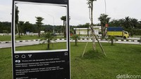 Rest area KM 234 di Tol Terpeka cukup luas dengan bentuk bangunan yang sederhana tapi nyaman.