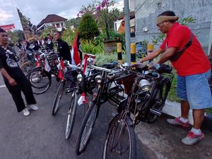 Mengenal Komunitas Songket, Sebelas Tahun Gowes Ontel di Akhir Pekan
