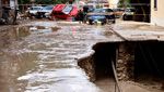 Begini Dampak Banjir di Cantiano Italia