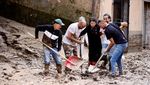 Begini Dampak Banjir di Cantiano Italia