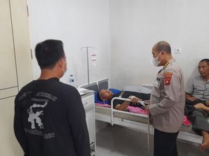 Lalai, Polisi Gorontalo Tembak Rekannya Pakai Pelontar Gas Air Mata