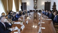 Begini suasana pertemuan Menteri Keuangan AS Janet Yellen dan Menteri Koordinator Bidang Kemaritiman dan Investasi Luhut Binsar Pandjaitan.