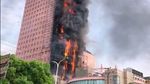 Penampakan Gedung 42 Lantai di China Terbakar Hebat