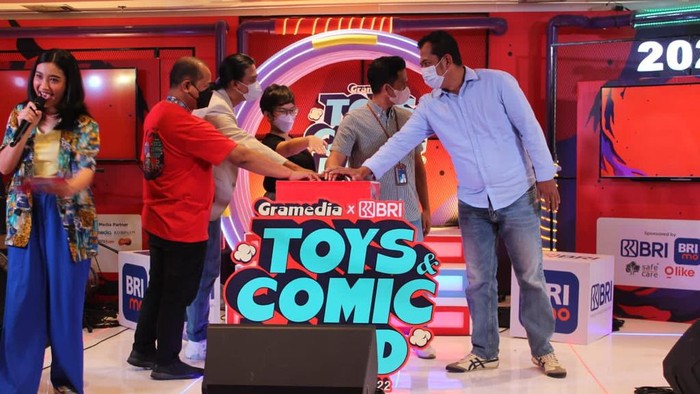 Gramedia x BRI Toys & Comic Land digelar pada 16-18 September 2022 di BSD City, Tangerang.