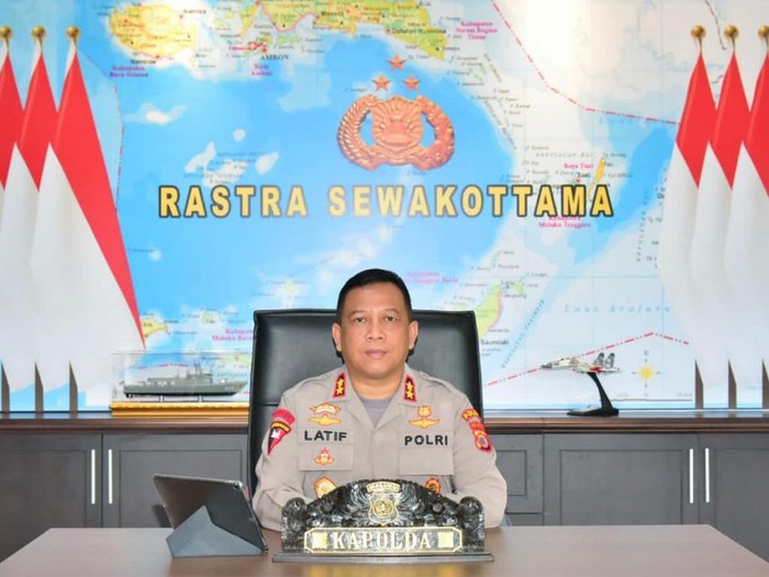 Kapolda Maluku Irjen Lotharia Latif.