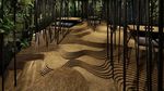 Keren! Di Dalam Restoran Ini Ada Hutan hingga Gua yang Luas