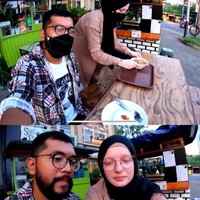 Cerita tentang Rihan dan Annie viral setelah mereka mengunggah kisah perjalanan cintanya di Youtube. Dalam video di channel Youtube milik Rihan, ia bercerita tentang usahanya membuka kedai soto yang diberi nama Soto Hj. Etty. Menu yang ditawarkan beragam ada soto merah, yang izinya daging, babat, kikil dan paru. Ada juga rawin dan sop iga sapi. “Nah, ini usaha terbaru kita soto merah Hj. Etty. Setelah sekian lama tapi gerobak dan ready tinggal jualan. Kita jualan di ruko Galaxy. Ini itu resep soto buatan mama,” ucap Rihan dalam videonya. Foto: Dok. Instagram @rihanvaluzi.