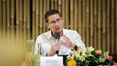 Pertemuan Sandiaga Uno bersama para pemangku kepentingan di Canggu.